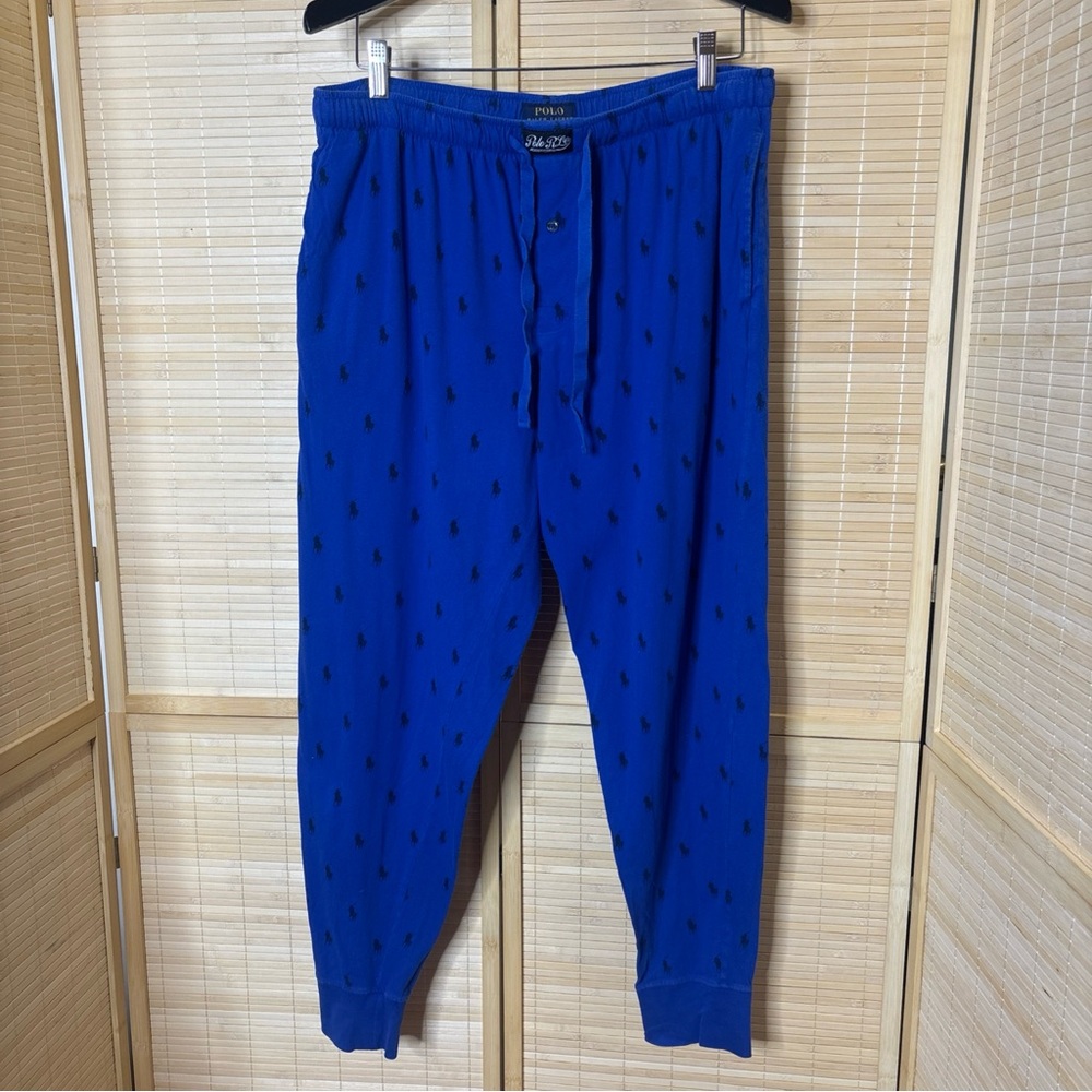 Polo by Ralph Lauren Men's Royal Blue Joggers XL